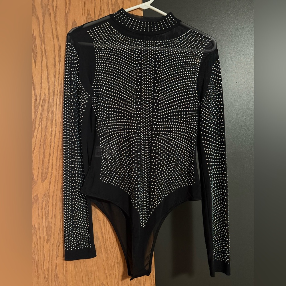 Rhinestone Bodysuit
